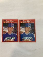1990 Donruss NOLAN RYAN Error & Correct 5000Ks w/ King of Kings Back #659 #665f