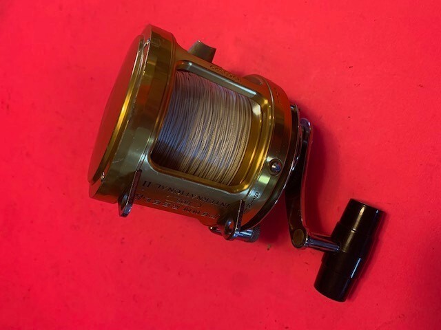PENN INTERNATIONAL II 50S 2-SPEED LEVER DRAG TROLLING FISHING REEL