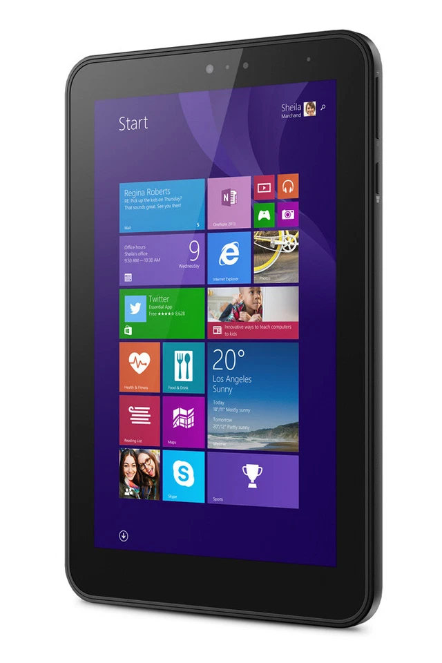 HP Pro Tablet 408 8 Zoll - Intel Quad Core - 32GB - SIM-Slot - WiFi - Windows - Bild 3 von 4