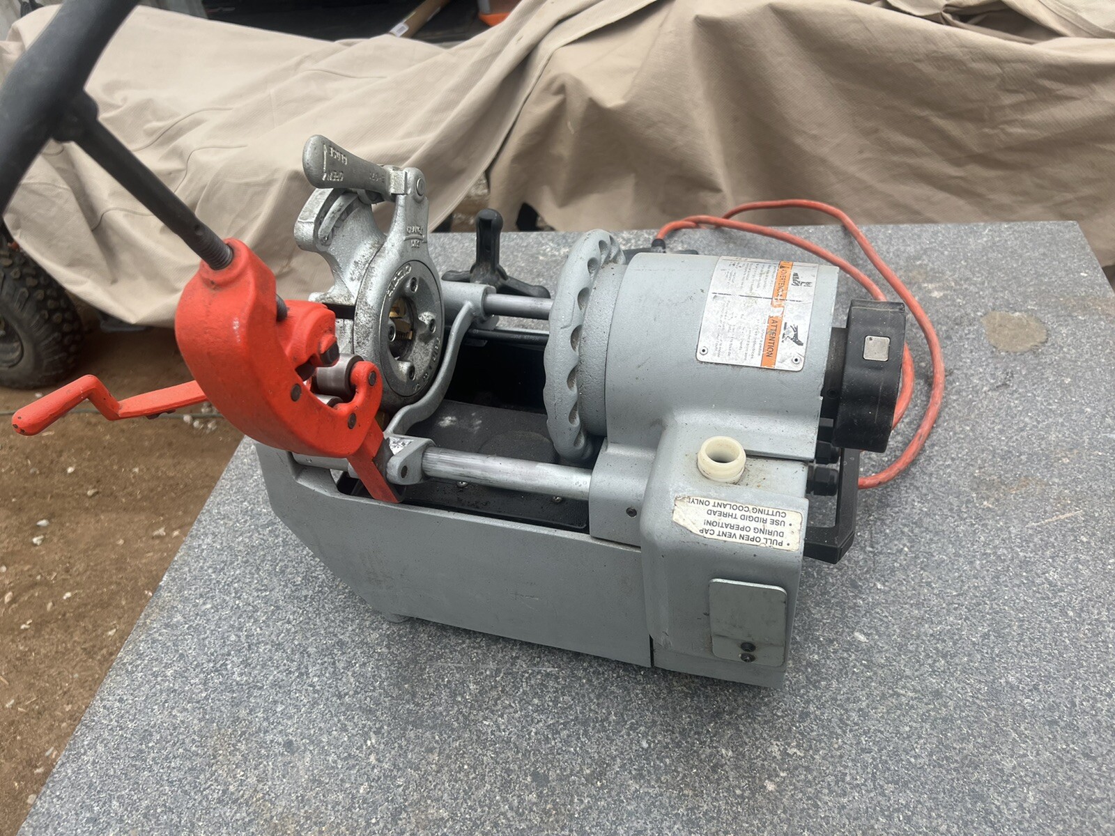 1210 RIGID pipe treader | eBay