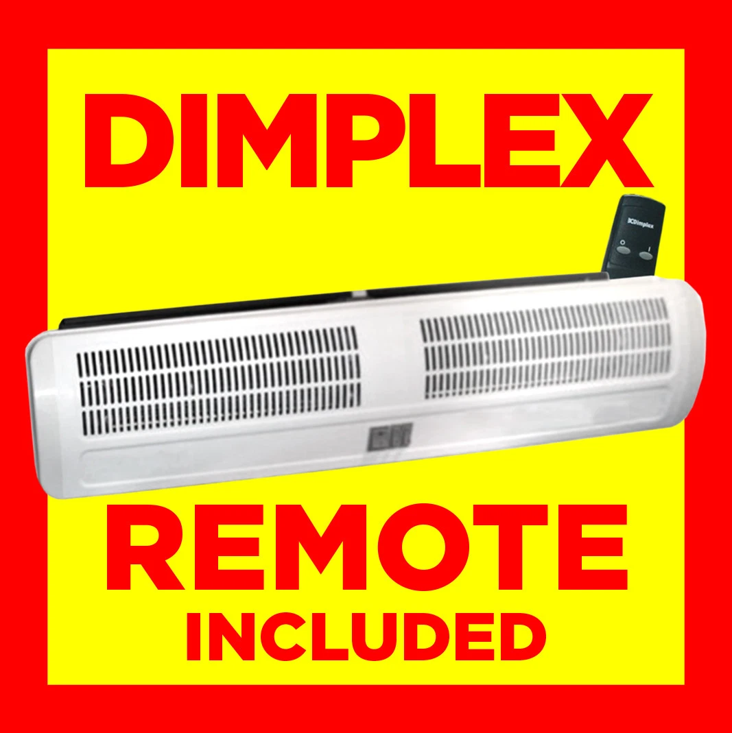 Dimplex AC6RN 6kW Air Curtain Over Door Wall Fan Heater Indoor Warm Shop  6000W | eBay