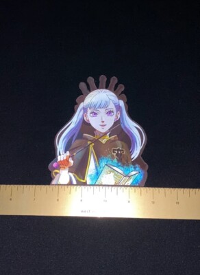 Black Clover Noelle Silva 3D Lenticular Anime Motion Car Sticker Decal Peeker