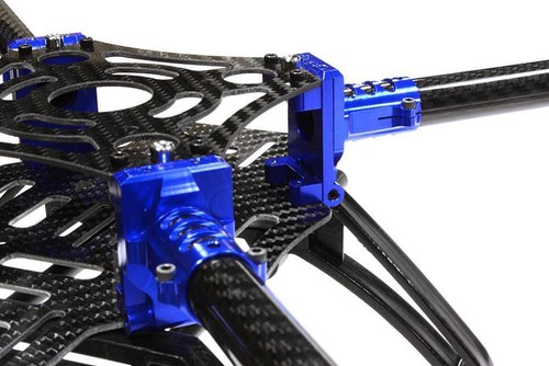 Marco de actualización cuadricóptero de aleación mecanizada personalizada + fibra de carbono tamaño 550 plegable - Imagen 4 de 6