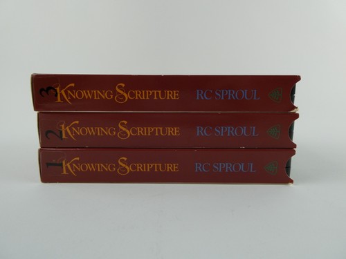 Knowing Scripture R C Sproul Ligonier Ministries 1993 VHS 3 Tape Series Used - Picture 7 of 7