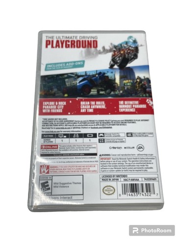 Burnout Paradise Remastered - Nintendo Switch Game 2020 - Picture 3 of 3