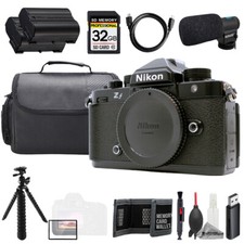 Nikon Zf Body Mic 32GB Extra Battery Tripod- Accessory Kit