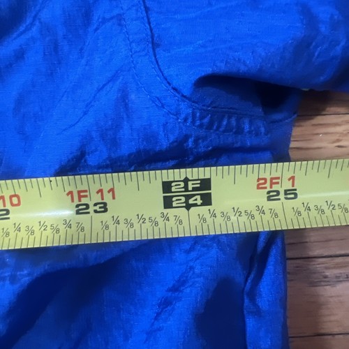 Vintage NIKE Windbreaker Jacket Quarter Zip Neon 80s 90s Size XL Streetwear READ - Picture 8 of 16
