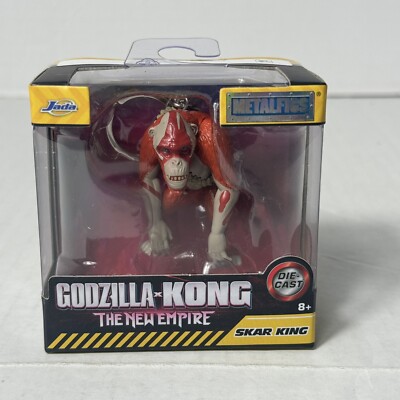 Godzilla X Kong The New Empire SKAR KING Keychain Jada Metalfigs Key Chain 2.5''