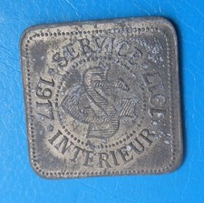 75 Parigi Società Generale Servizio Interno, 5 Centesimi 1917 Elie S160.1