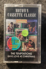 The Temptations Give Love At Christmas 8 song 1980 CASSETTE TAPE NEW  C13B3 