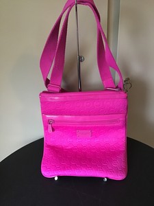michael kors hot pink crossbody