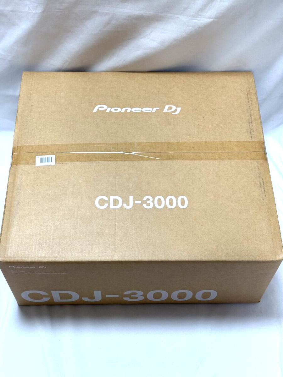 Pioneer DJ CDJ-3000 Professional DJ Multi Player Flagship Model