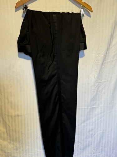 BOSS SLIM-FIT TUX ITALIAN VIRGIN WOOL &MOHAIR 38R Jacket /44R Pants MSRP$995 NWT - Picture 15 of 18