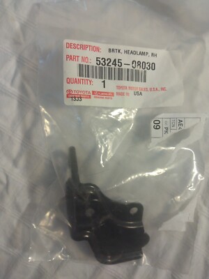 NEW OEM TOYOTA 11-18 Sienna RADIATOR SUPPORT-Headlamp Bracket Right 5324508030