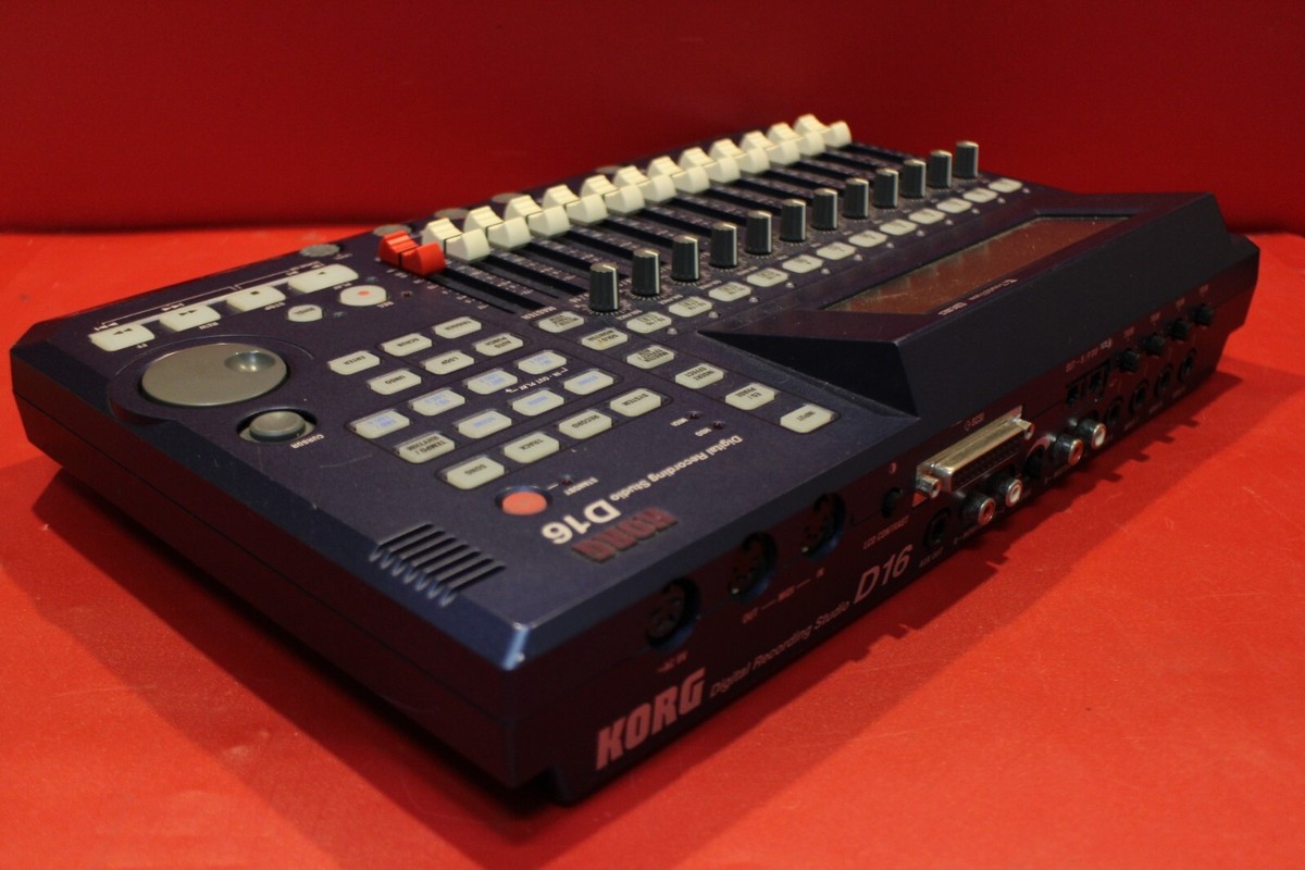 USED KORG D-16 D16 Digital Recording Studio d16 Recorder MTR