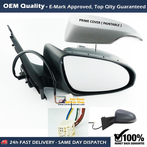 Toyota Yaris Right Side Wing Mirror Assembly 2011-2019 Electric OEM 87910-0D040 - Picture 2 of 10