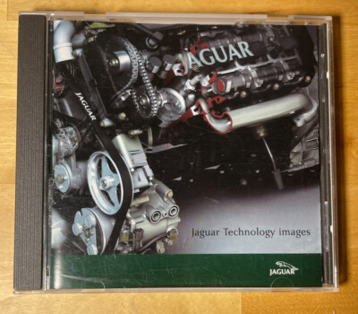 Jaguar Car X-Type Dealer Technology Images CD-ROM - DEALER PROMO ITEM RARE!