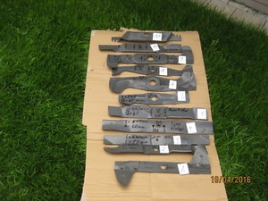 Rasenmäher-Messer gebraucht, mehrere