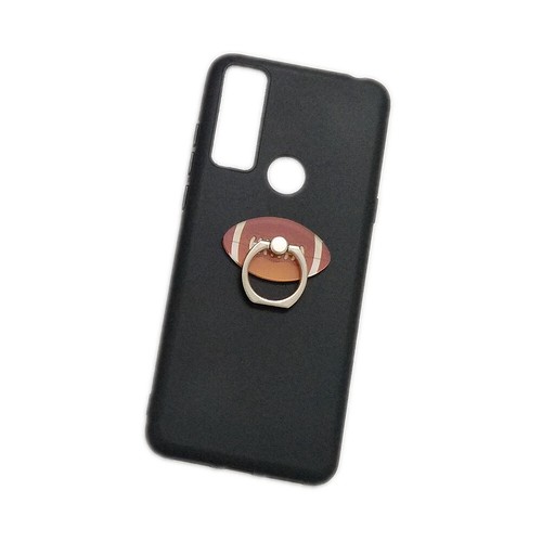 For TCL 20 SE 10 Pro 10L 20E 20Y 30 40 XE 305 306 3D Rugby Holder Soft TPU Cover - Picture 2 of 4