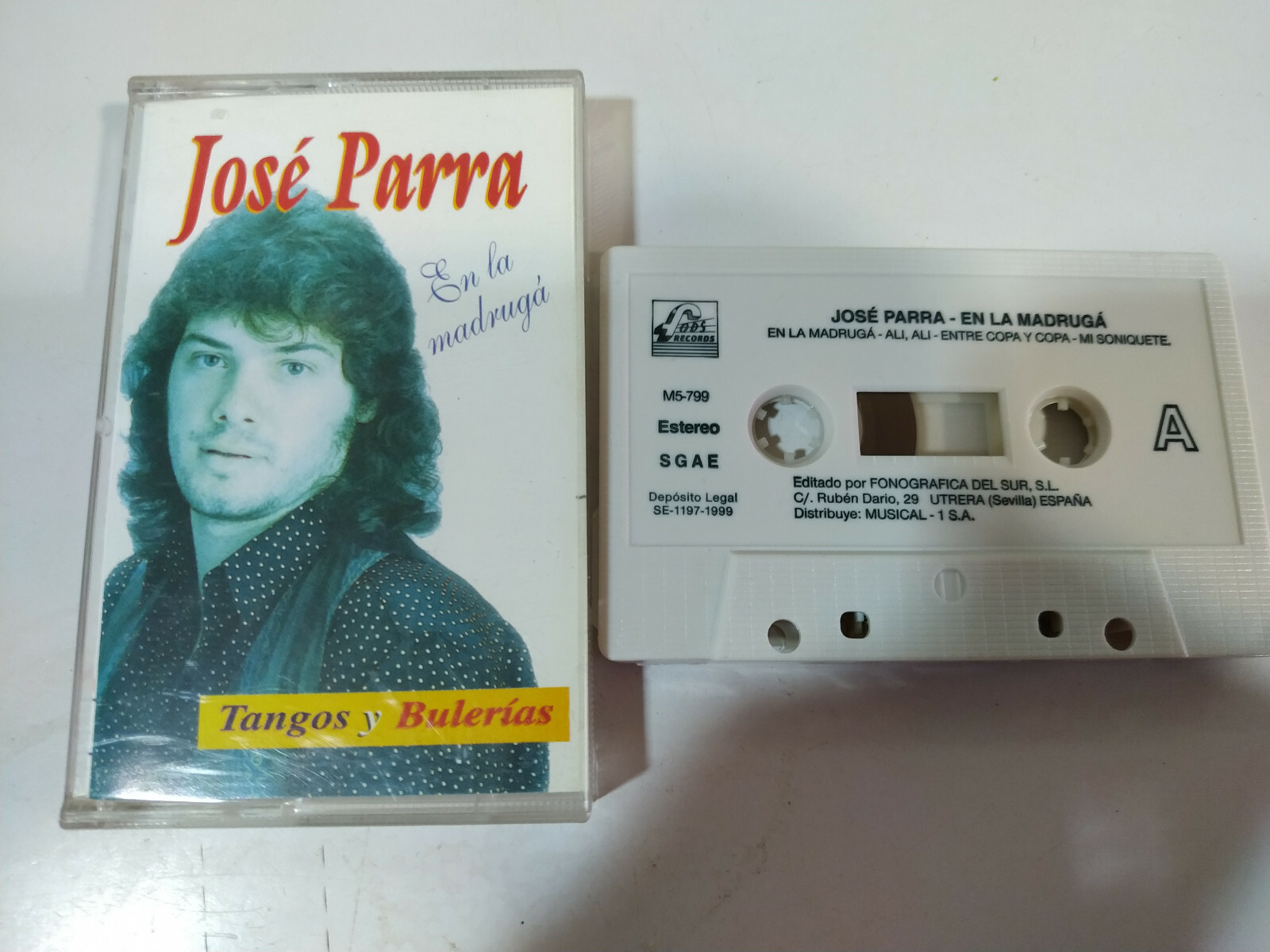 JOSE Parra In The Madruga Flamenco 1999 - Tape Cassette