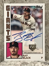 2019 Topps Series 2 1984 Rookie 150th Ann Auto #84R-RB Ray Black /150