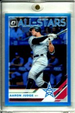 Aaron Judge 2019 Panini Donruss Optic All-Stars Carolina Blue Prizm # 98 SP  /50