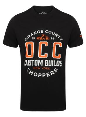 OCC Orange County Choppers T-Shirt Shirt Rebel Black/Schwarz
