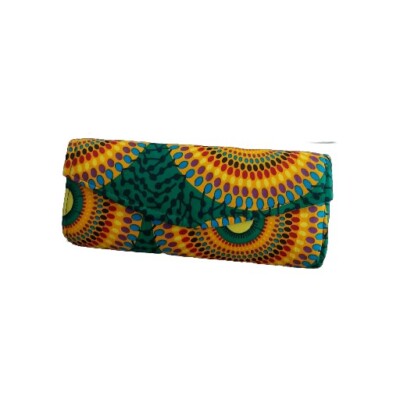 Handmade African Print Ankara Clutch handbag Purse