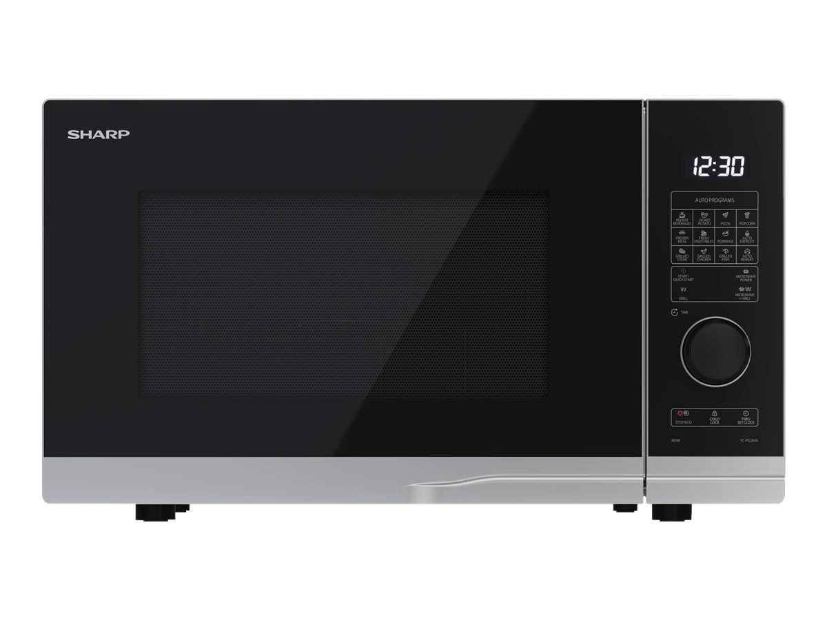 Sharp Mikrowelle YC-PG254AE-S 25L silber Microonda YC-PG254AE-S