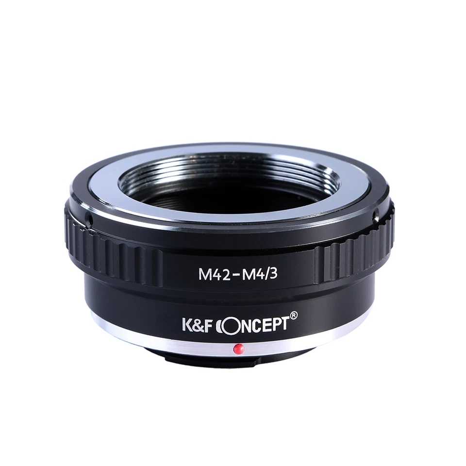 K&F Concept adapter for M42 mount lens to Micro 4/3 M4/3 Mount Adapter G3 GH2 - Image 2 of 4