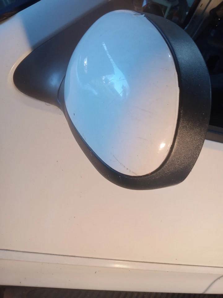 1999-04 FORD F150 F250 OEM Driver Left Power Door Mirror White Foto 2 de 4