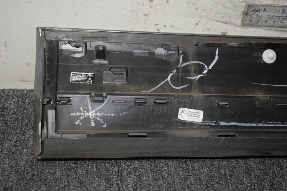 Audi Q5 2018 2019 2020 moldura moldura delantera izquierda puerta lateral izquierda OEM 80A853959 Foto 4 de 4