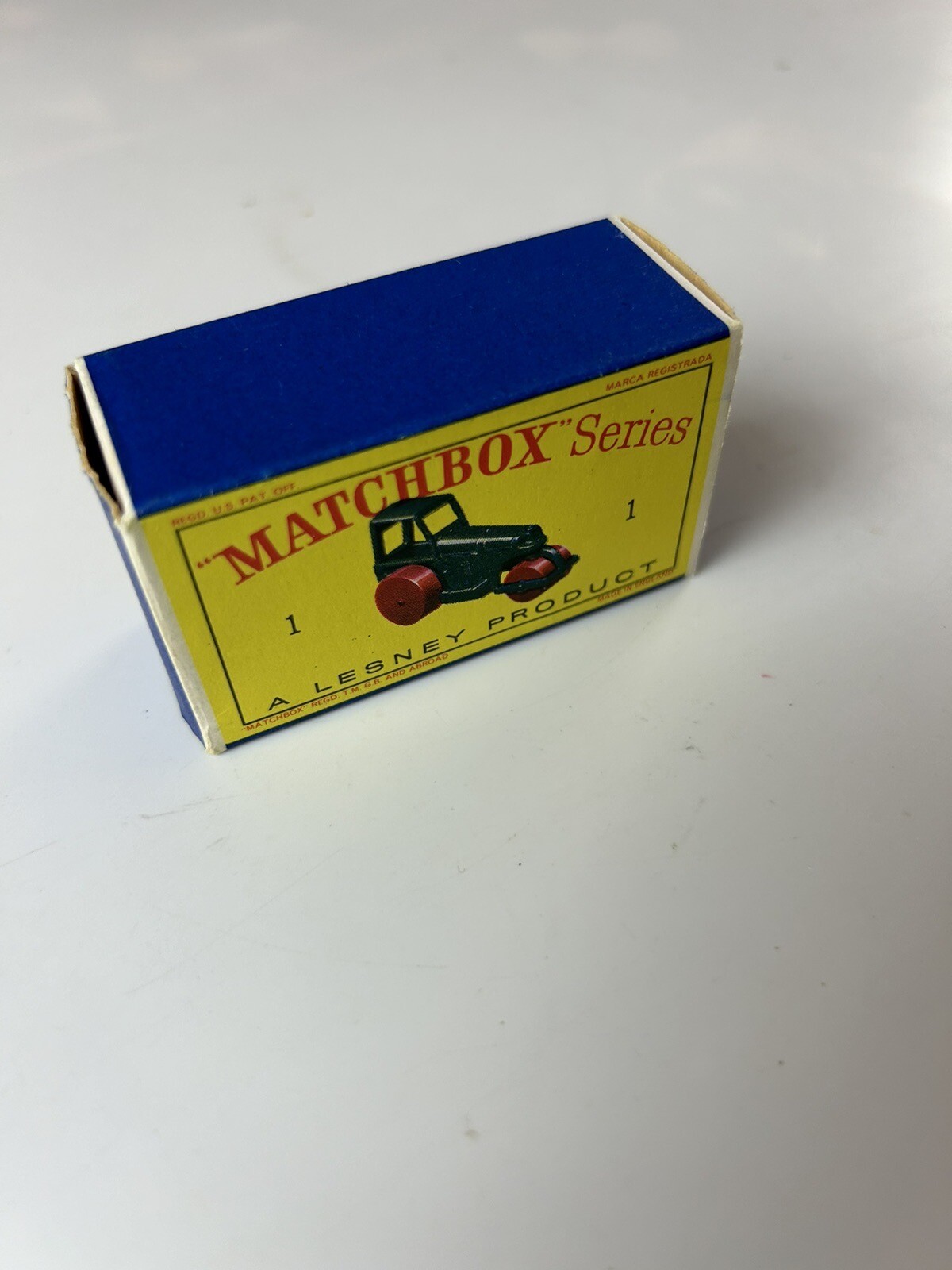 Matchbox No 1 Diesel Road Roller Original Box by Lesney eBay
