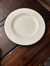 Homer Laughlin White Bread or Salad Plate 6 1/4"