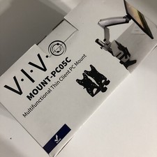 VIVO Adjustable Thin Client Mount Bracket Under Desk Mini PC Computer Holder