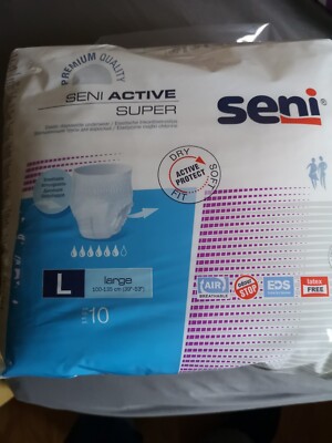 Seni Active Super Inkontinenzslip 10 Stück Größe L
