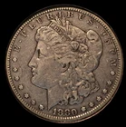 1880 S Morgan Silver Dollar $1 TOP VF++ FREE SHIPPING - NO RESERVE