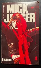 Vintage Mick Jagger The Singer Not The Song 1973 Paperback Book J.Marks Photos Vintage Mick Jagger The Singer Not The Song 1973 Paperback Book J.Marks Photos