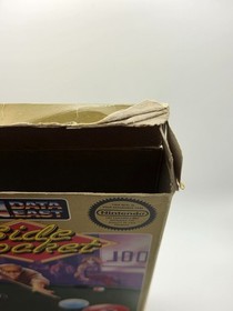 Side Pocket (NES, 1992) Box, Game, Foam, Sleeve - Tested Works Read Des