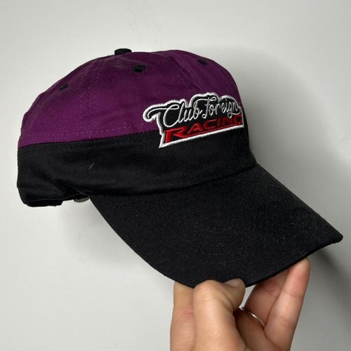 Club Foreign Racing Cap Purple and black