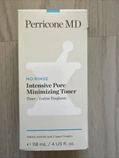 Perricone MD No:Rinse Intensive Pore Minimizing Toner 4 fl. oz. New in Box
