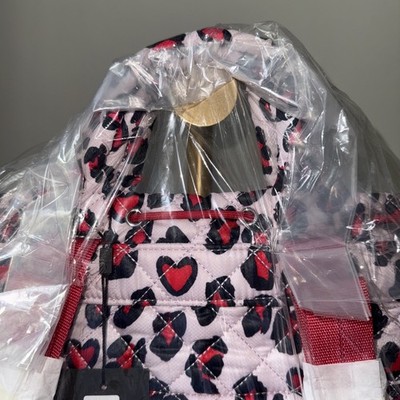 NWT MZ WALLACE Small Metro Convertible Backpack w/ Pouch Heart