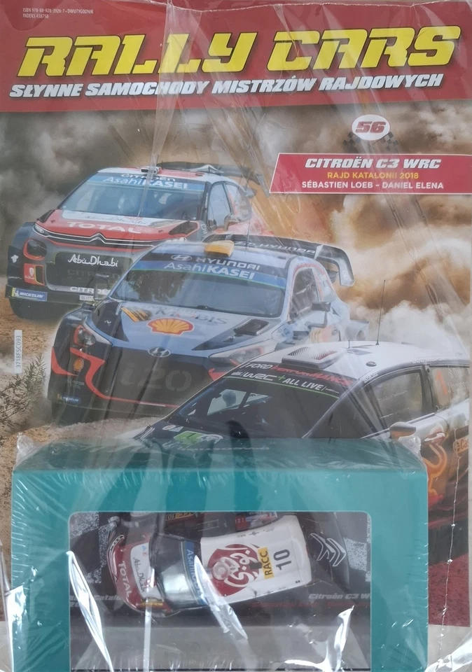 Citroen C3 WRC Rally di Catalogna 2018 - 1:43 Rally Cars n. 56 - Immagine 2 di 3