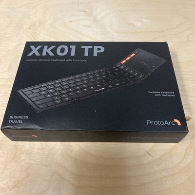 XK01 TP Foldable wireless Keyboard with Touchpad for business travel