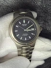 SEIKO SOLAR TITANIUM 100m UNISEX VINTAGE WATCH 5K25-0A80 47 GRAMS SCREWDOWN BACK