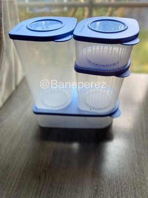 Tupperware Fresh 'N Cool modular container system Set Of 4