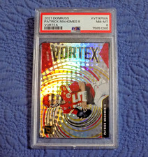 PATRICK MAHOMES II 2021 Donruss Vortex #VTX-PMA Panini PSA 8