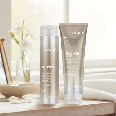 Joico Blonde Life Brightening Shampoo 10.1 oz & Conditioner 8.5 oz New DUO