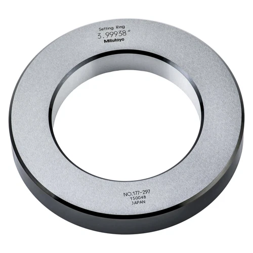 Mitutoyo 177 Series 4" Steel Digital Absolute Snap Bore Gauge Setting Ring