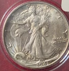 1941-D Walking Liberty Half Dollar AU-55